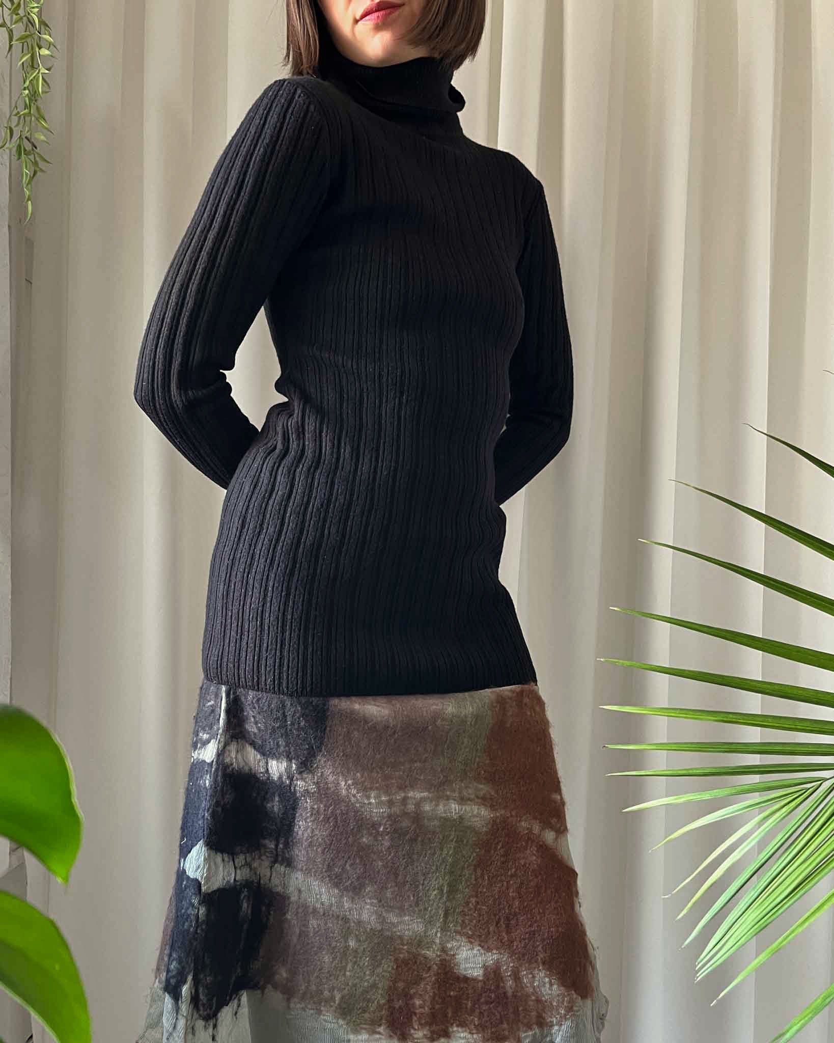 90s Versace Turtleneck Sweater