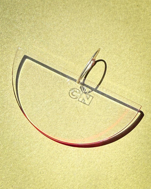 80s C&N Semicircle Dangle Earrings