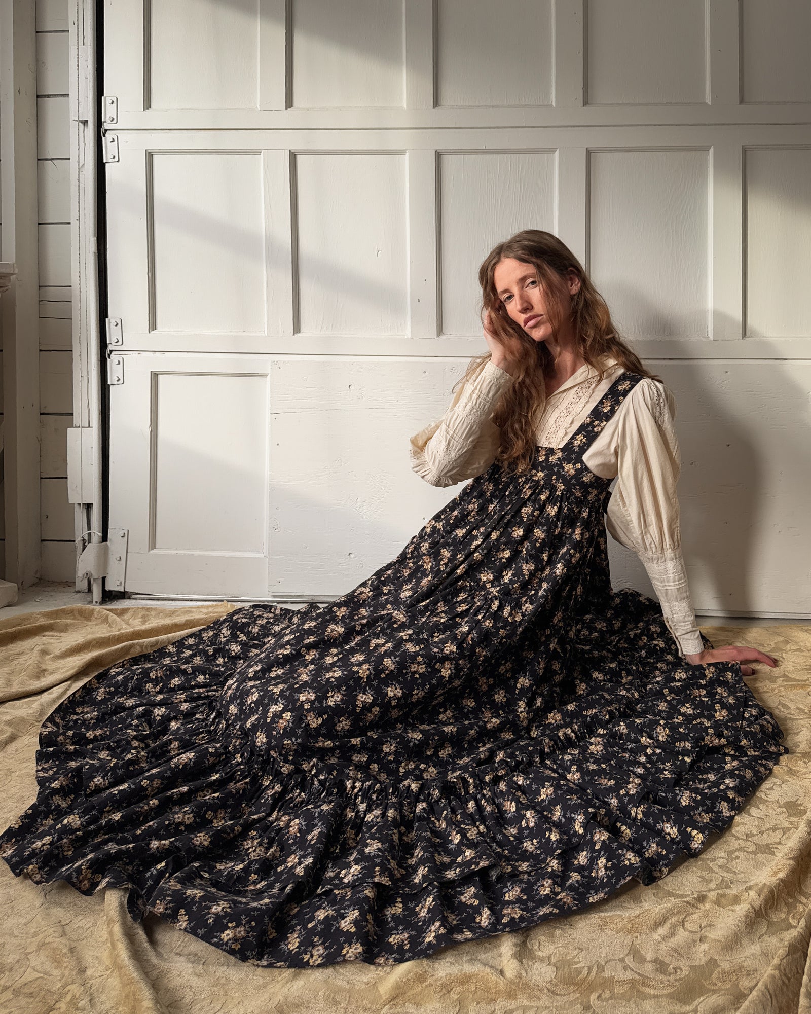 70s Gina Fratini Jumper Dress | S