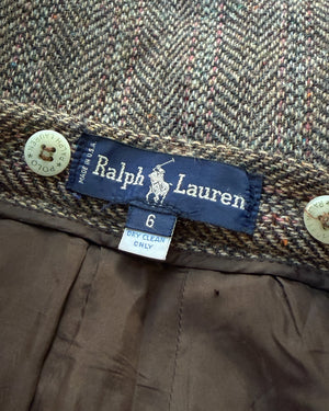 80s Ralph Lauren Tweed Culottes | S