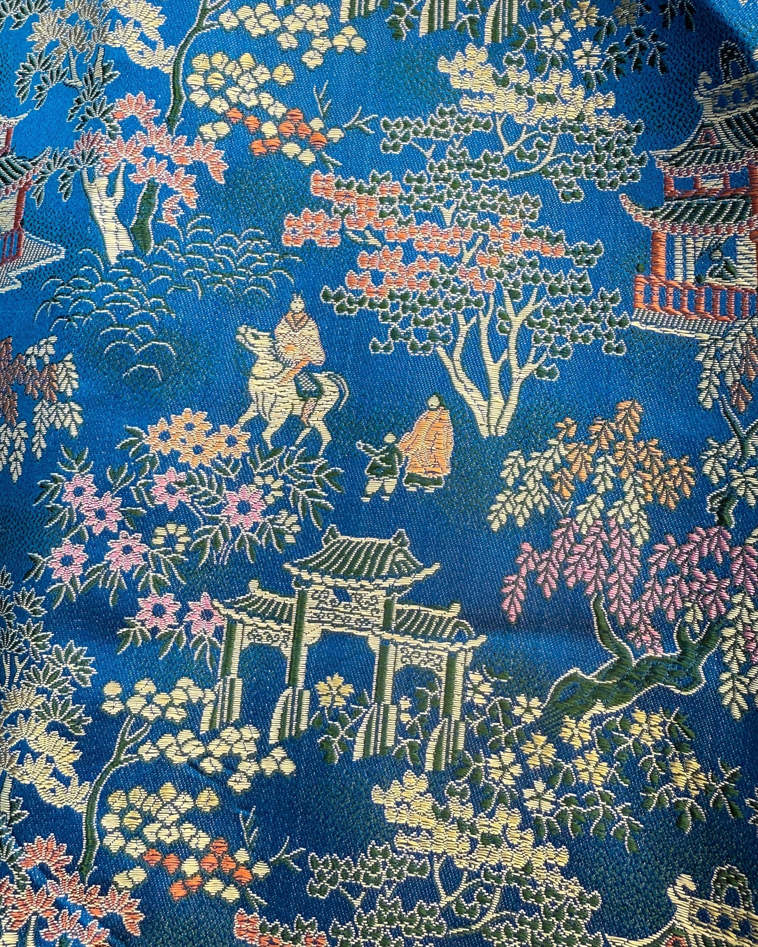 40s Brocade Peplum Top | S-M