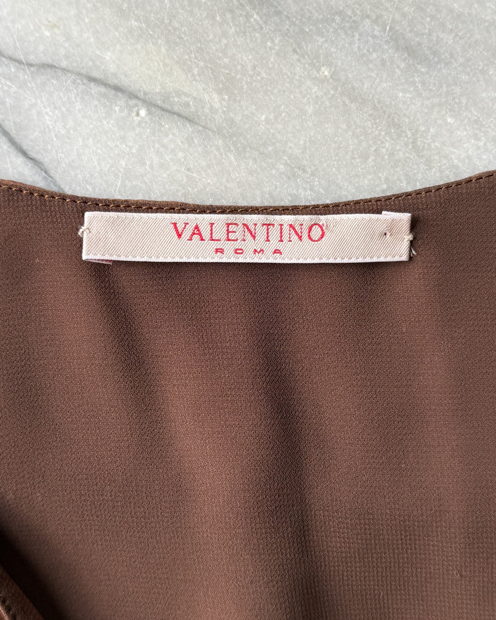 2015 Valentino Beaded Silk Gown | XS-S - Lucky Vintage 2015 Valentino Beaded Silk Gown | XS-S - Lucky Vintage
