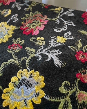 60s Chenille Tapestry Suitcase