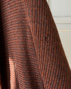 50s Wool Scarf Jacket | S-M