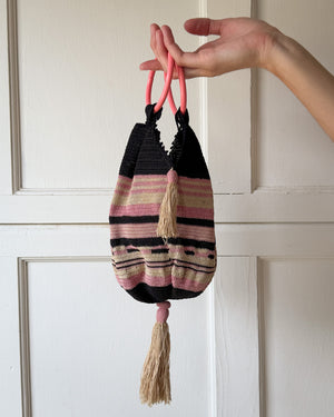 1920s Crochet Bracelet Bag