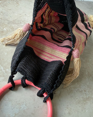 1920s Crochet Bracelet Bag