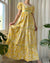 60s Floral Cotton Maxi Dress