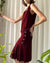 20s 2-Tone Silk Velvet Dress