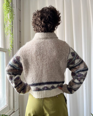 90s Hand Knit Sweater - Lucky Vintage
