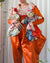 30s Satin Clown Costume