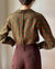 70s Yves Saint Laurent Wool Challis Blouse | M