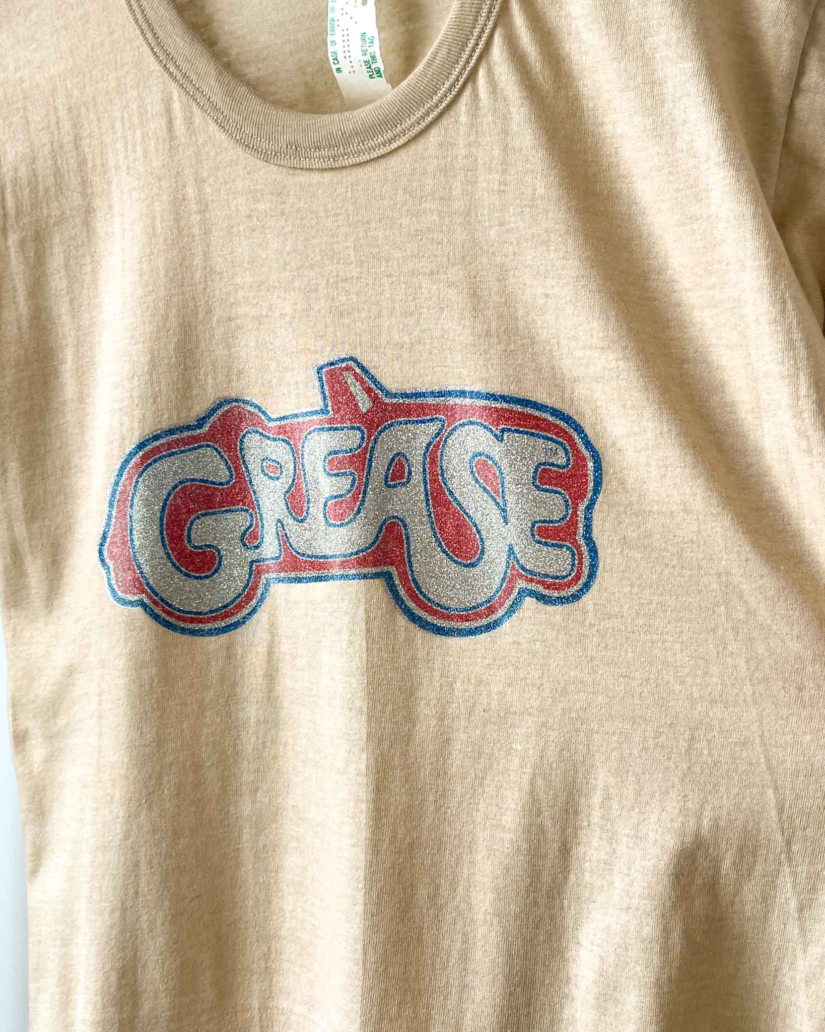 70s Grease Glitter Graphic T-Shirt | M