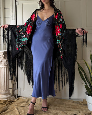 20s Silk Piano Shawl