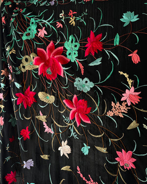 20s Silk Piano Shawl