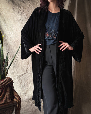 20s Silk Velvet Jacket | OSFM