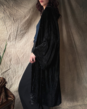 20s Silk Velvet Jacket | OSFM