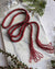 1920s Red Beaded Sautoir Necklace