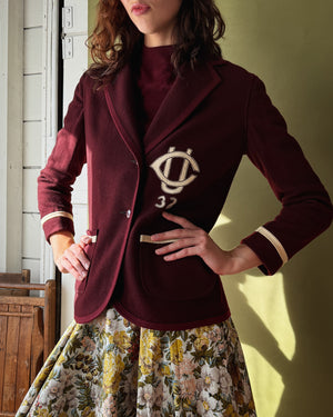 30s Collegiate Wool Jacket | M