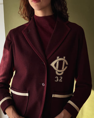 30s Collegiate Wool Jacket | M