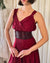 40s Burgundy Gown