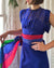 30s Jewel Collar Silk Gown