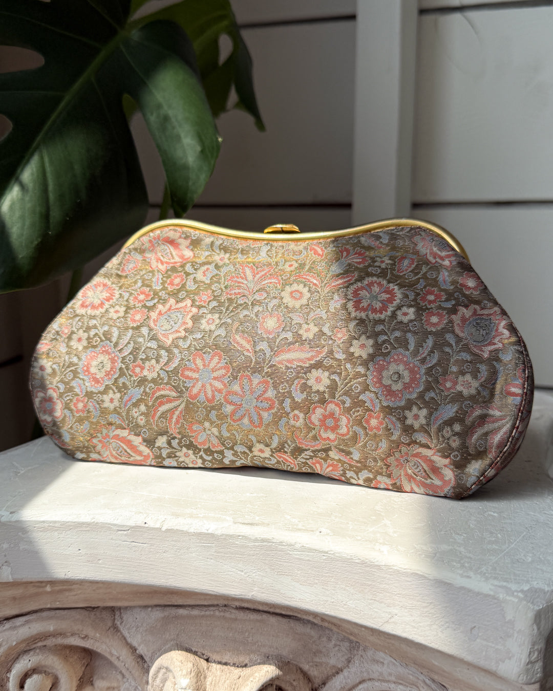 30s Silk Brocade Clutch