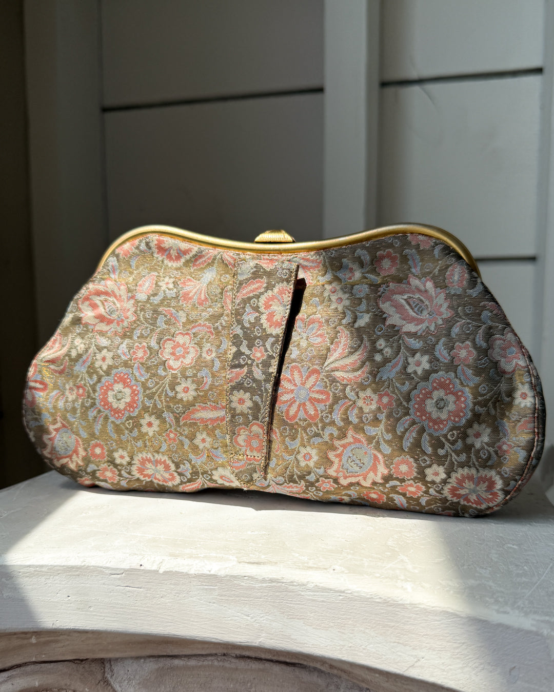 30s Silk Brocade Clutch
