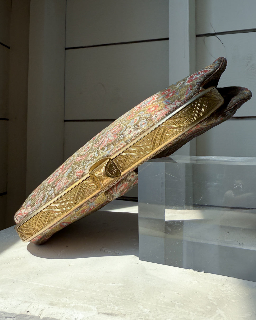 30s Silk Brocade Clutch