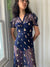 30s Floral Embroidered Dress