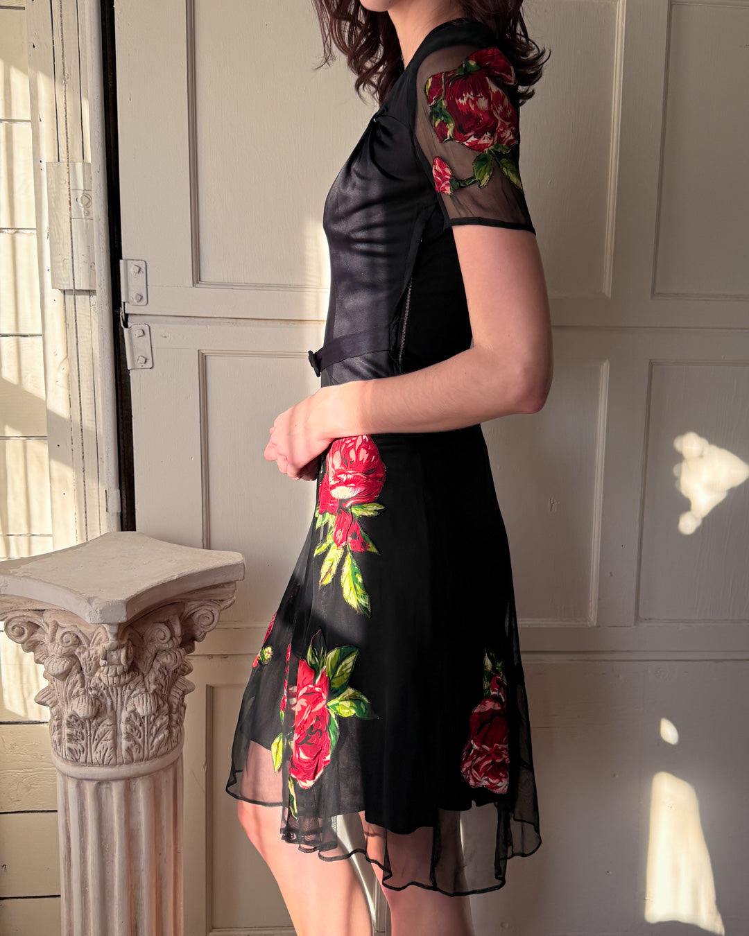 rose sheer dress Abby Rose 3405 Size 26 Blue Plus Size Sheer Lace Short Homecoming Dress Flared Formal Cocktail Gown