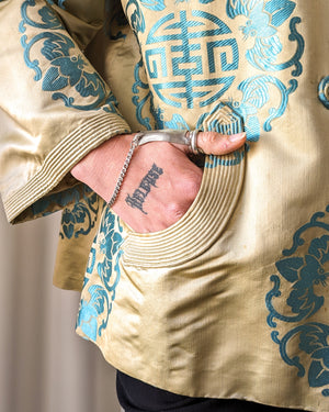 40s Chinese Silk Bat Jacket