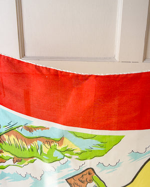 50s Arizona Souvenir Silk Scarf