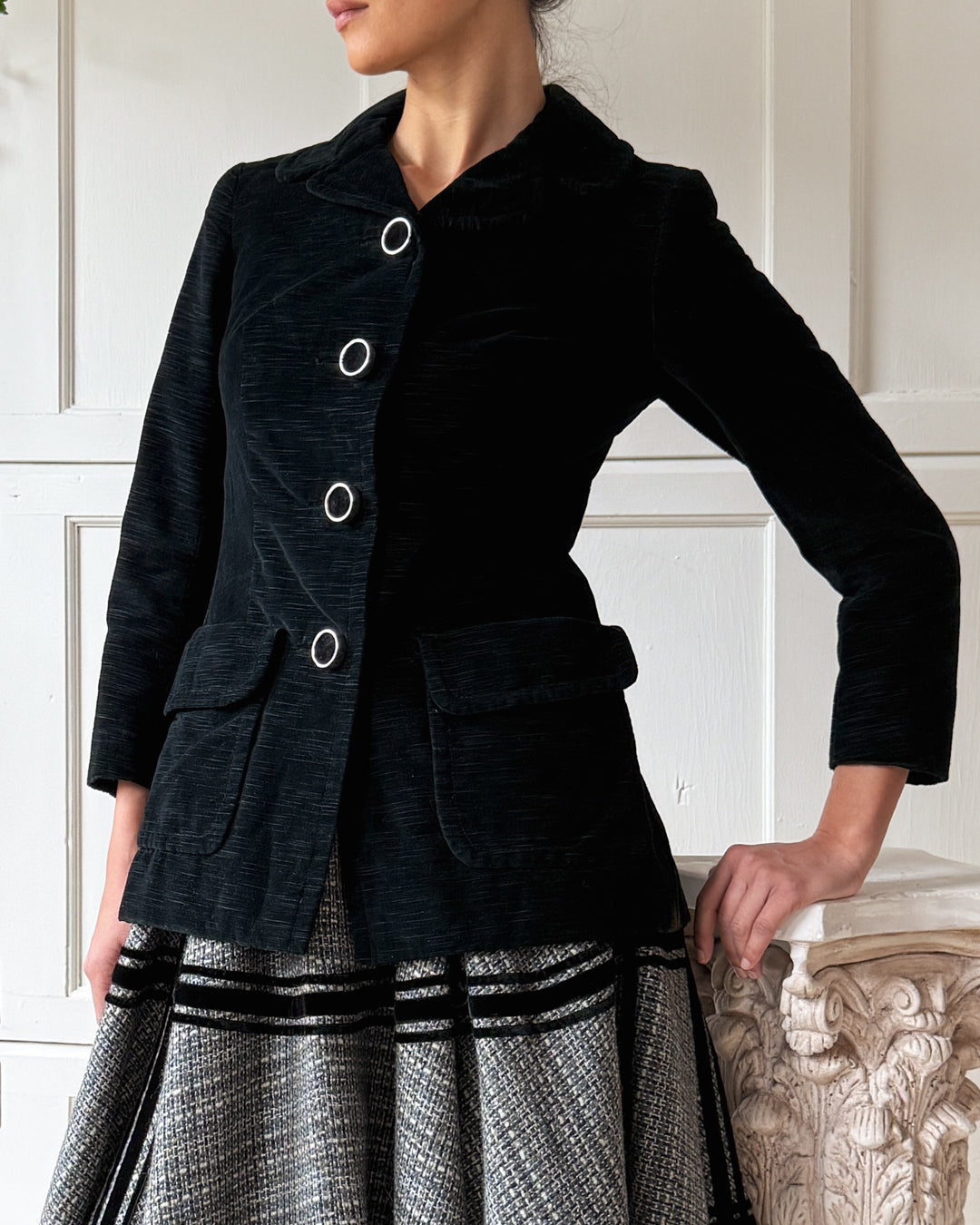 60s Christian Dior Velvet Blazer | XS-S