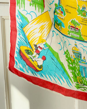 50s Mississippi Souvenir Scarf