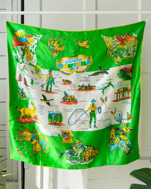 50s Montana Souvenir Scarf