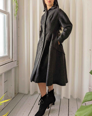 50s Lilli Ann Wool Princess Coat