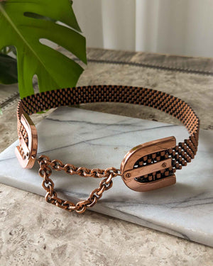50s Copper Chain Belt