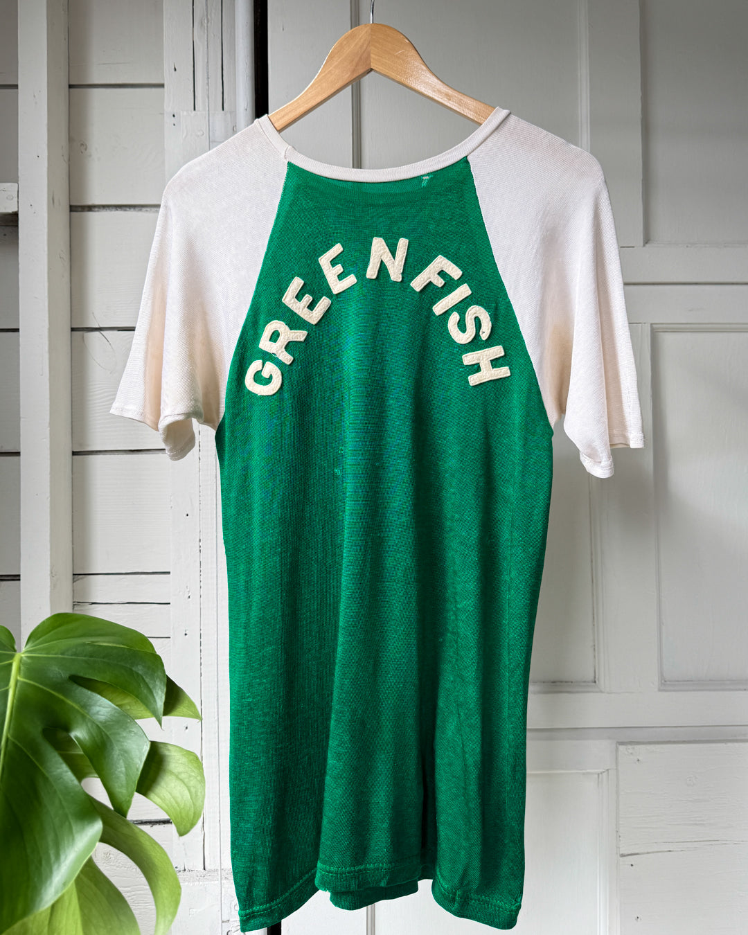 50s "Greenfish" Durene Jersey | M