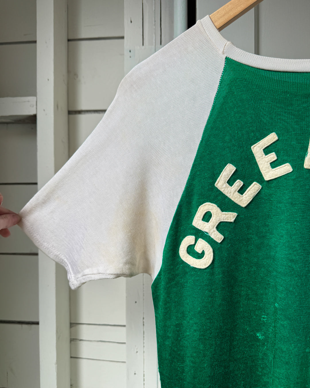 50s "Greenfish" Durene Jersey | M