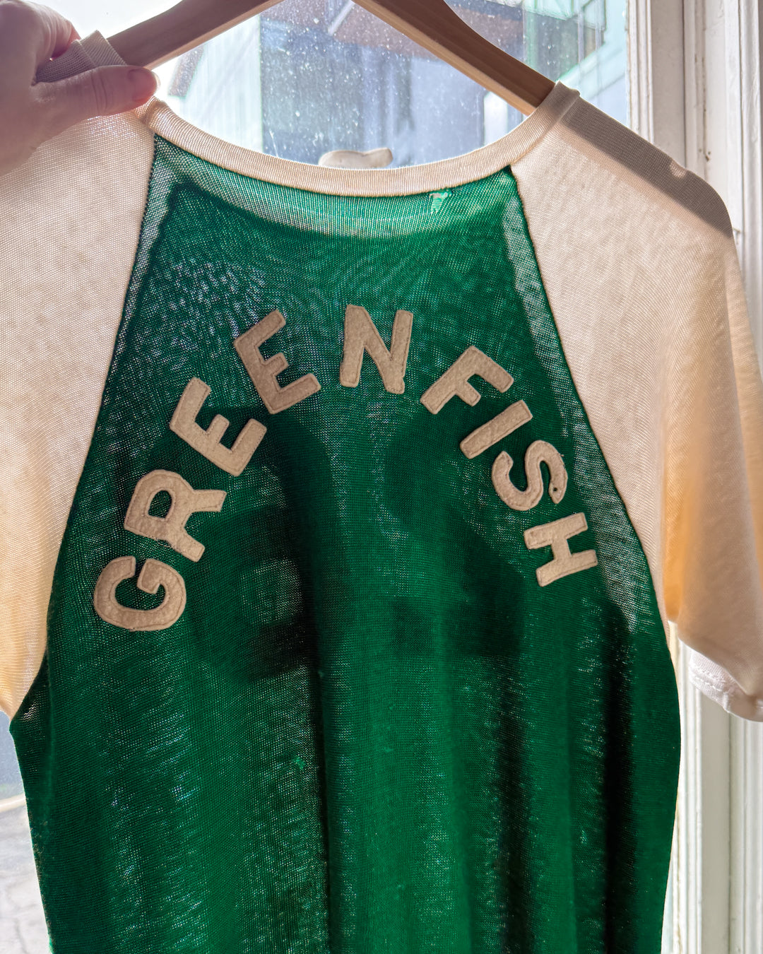 50s "Greenfish" Durene Jersey | M