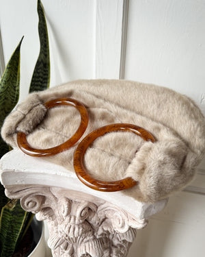 60s Faux Fur Purse