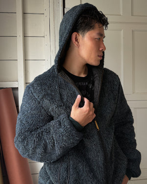 60s Reversible Teddy Jacket | L