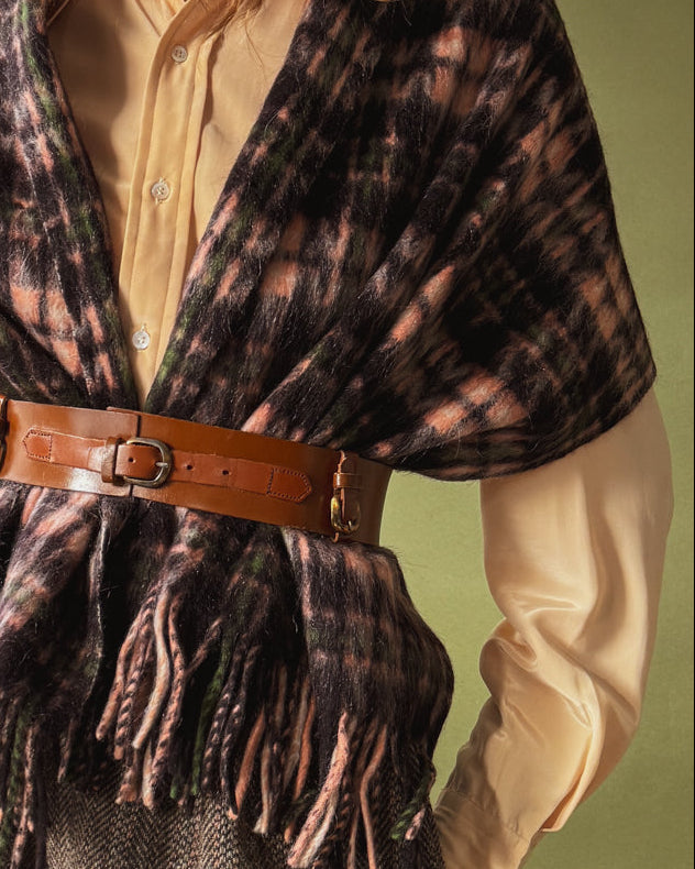 60s Felted Mohair Scarf