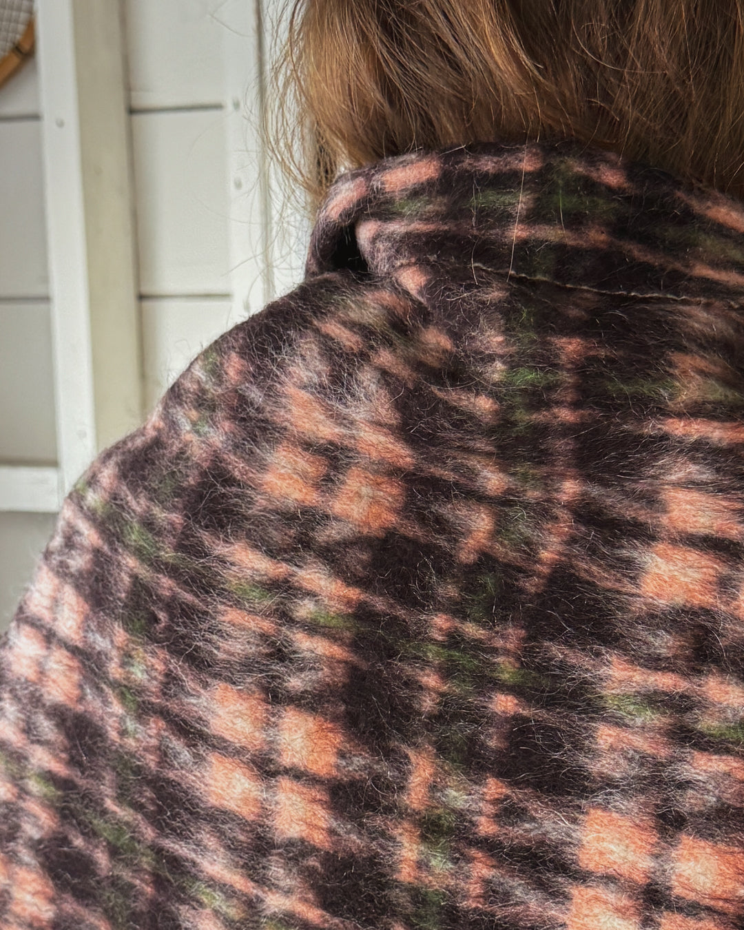 60s Felted Mohair Scarf