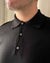 50s Black Banlon Pullover | M-L