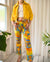 60s Zodiac Print Pants | S