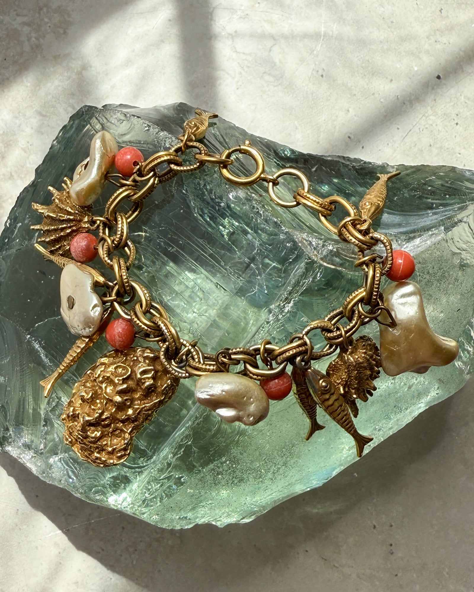 60s Oceanic Charm Bracelet