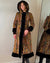 60s Hooded Tapestry Coat | S-M