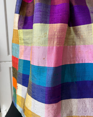 60s Silk Belted Robe | OSFM