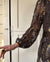 70s Adele Simpson Copper Sequin Gown | M